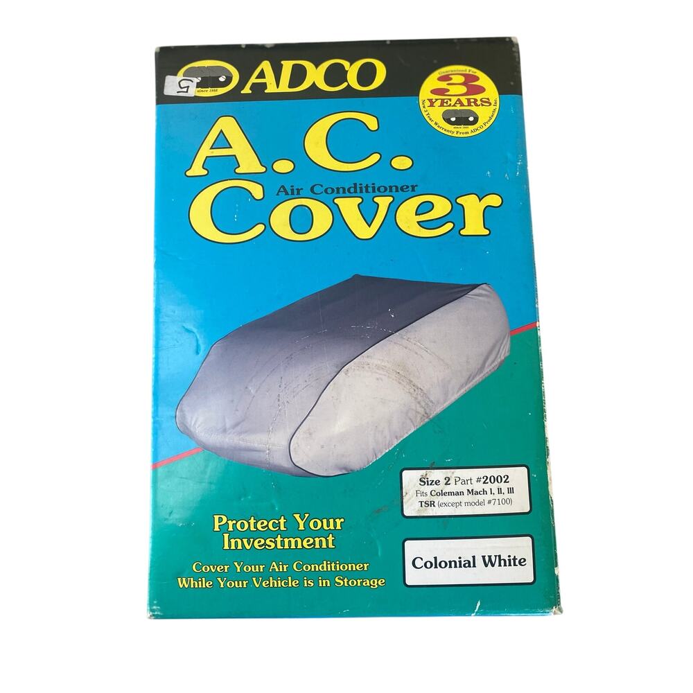 ADCO A.C. Air Conditioner Cover Colonial White